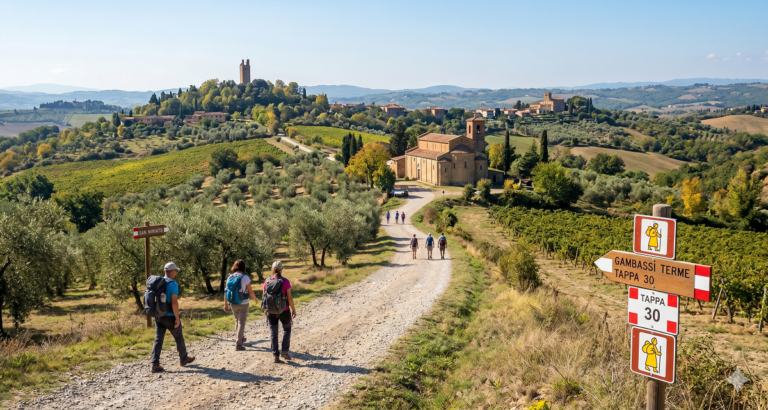 l'itinerario da San Miniato a Gambassi Terme